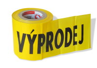 bedrucktes Absperrband