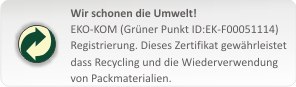 Klebeband bedruckt | EKO-KOM
