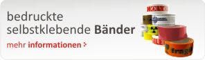 Klebeband bedruckt